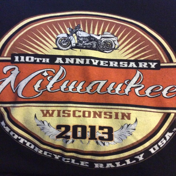 Hanes Heavyweight Milwaukee 110th Motorcycle Rally - Picture 3 of 3